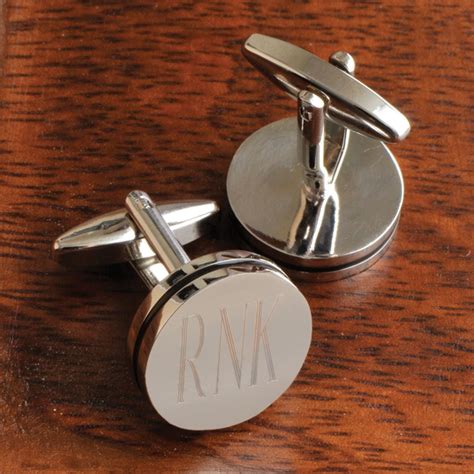 Monogram Cufflinks 